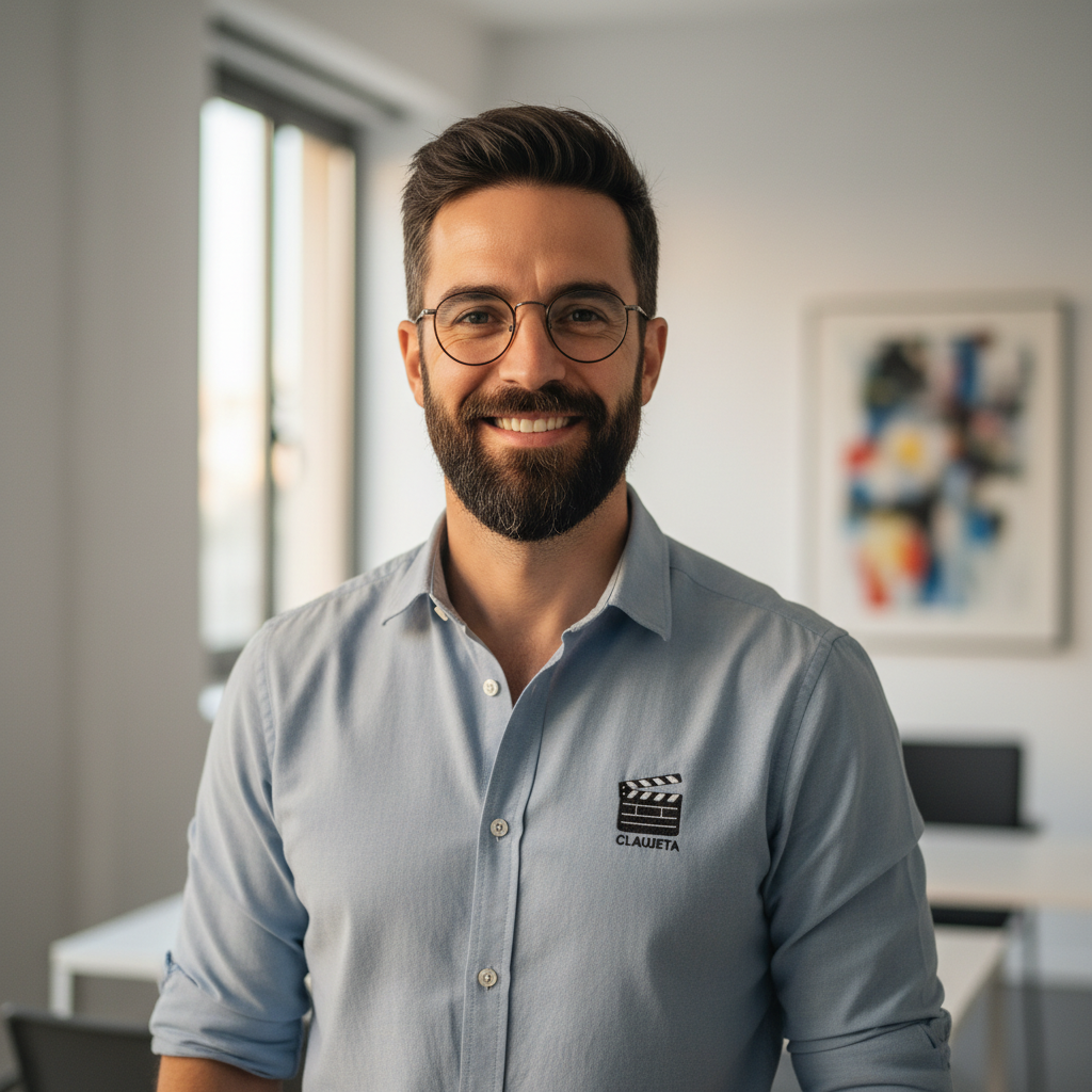 Carlos Requena, fundador de La Claqueta