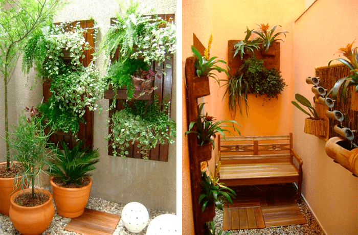 jardins pequenos em apartamentos