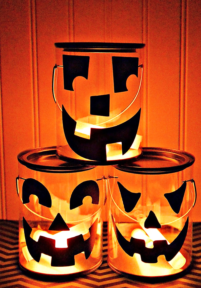 Luminarias DIY Halloween